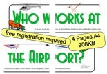 Airport Worker Banner
